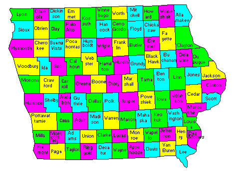 Iowa Counties